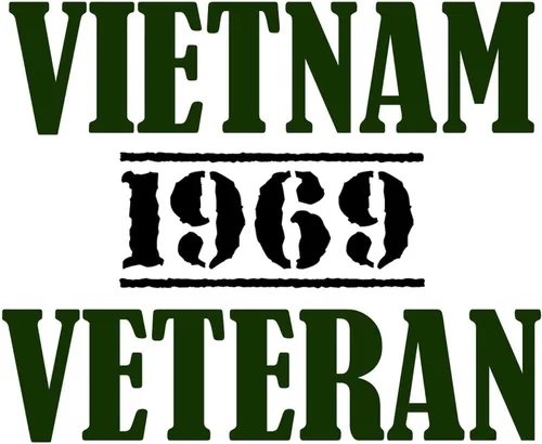 Vista 2 de CafePress Adhesivo ovalado para parachoques de coche de veterano 69 de Vietnam