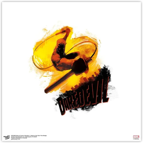 Vista 9 de Trends International Gallery Pops Marvel Comics Daredevil - Póster de pared con texto de habla del diablo, 12.00 x 12.00 pulgadas, versión de marco