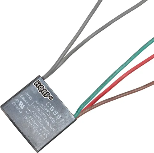 Vista 6 de HQRP Condensador compatible con ventilador de techo Hampton Bay 1uf+2uf de 3 cables con certificación UL Plus HQRP Coaster