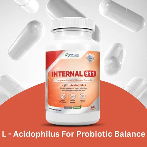 Vista 3 de Internal 911 - Suplemento desintoxicante de limpieza de colon, limpiador laxante natural que elimina toxinas para una mejor digestión y piel