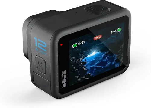 Vista 6 de GoPro HERO12 Black - Cámara de acción impermeable con video Ultra HD 5.3K60, fotos de 27 MP, HDR, sensor de imagen de 1/1.9", transmisión en vivo