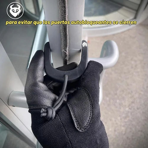 Vista 3 de Militaur First Responder - Tope de puerta / Jam Multi (paquete de 3) – Compatible con sistemas Molle, herramienta táctica para policía, EMS, EMT