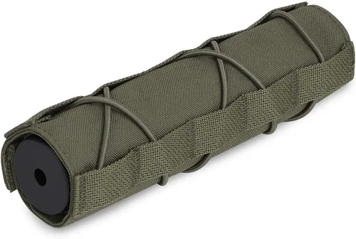 Vista 8 de KRYDEX - Funda táctica para silenciador de Airsoft de 7 pulgadas/18 cm