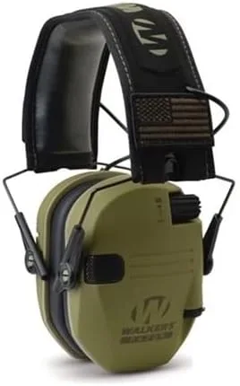 Vista 7 de Walker's Razor Shooting Muffs with Walkie Talkie and Shooting Glasses Kit