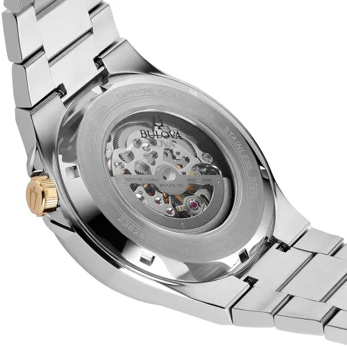 Vista 5 de Bulova Reloj clásico Maquina de apertura abierta automática para hombre, Automático - 98A178