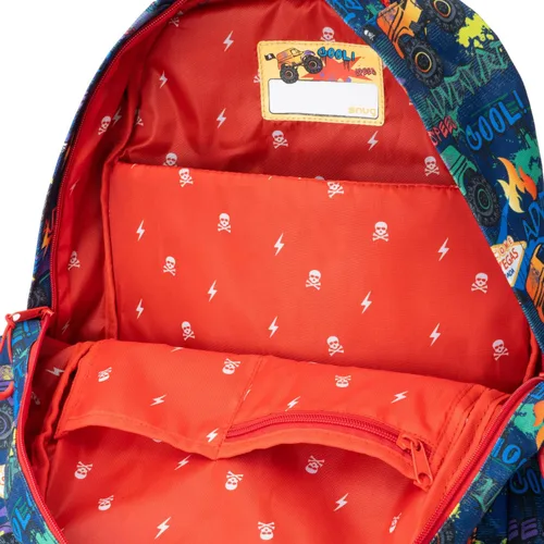 Vista 5 de Snug Mochila infantil para la escuela deportes y viajes perfecta para mayores de 4 años Monster Truck Estándar Mochilas tipo mochila