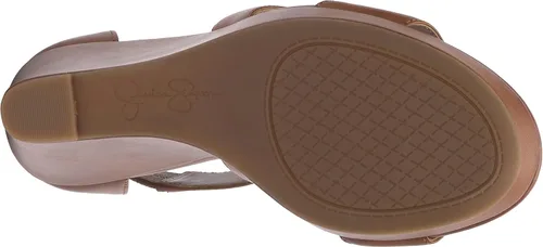 Vista 7 de Jessica Simpson Jinxxi Sandalias para mujer, con taco de cuña