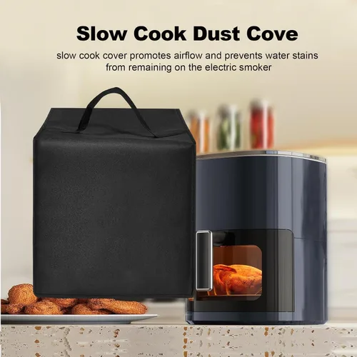 Vista 7 de Cubierta antipolvo para olla a presión eléctrica para freidora de aire Chefman TurboX 4 en 1, resistente al agua, funda de nailon impermeable