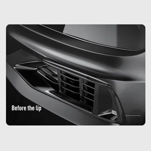 Vista 7 de Protector de puerta de coche, 4 unidades, tira protectora de arañazos, calcomanías de goma para parachoques de automóvil, protección de borde