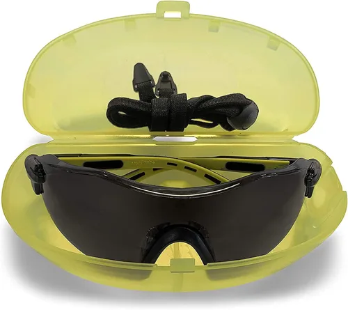 Vista 7 de Gafas de seguridad antivaho (lente transparente) SPG801CL-AF, ANSI Z87.1, resistentes a los arañazos, lente envolvente, patillas y bisagras