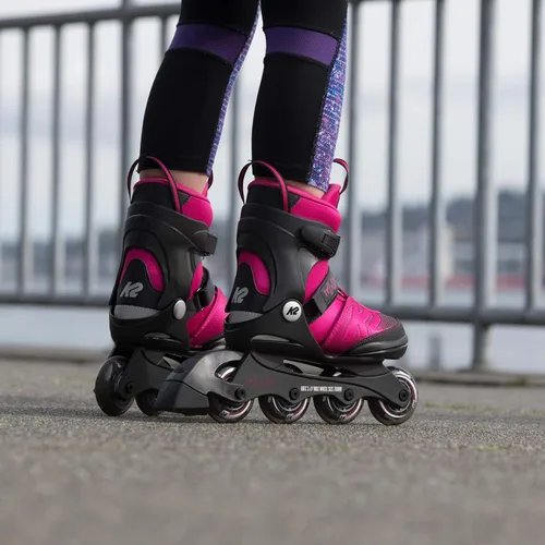 Vista 7 de K2 Patines en línea ajustables para niñas Marlee