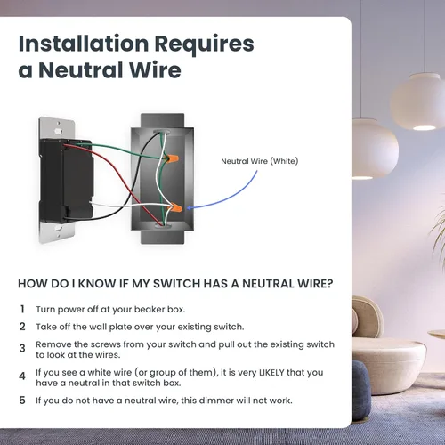 Vista 11 de Feit Electric - Interruptor de luz inteligente WiFi regulable con control remoto, unipolar/3 vías/4 vías, control de voz con Alexa y Google Asst