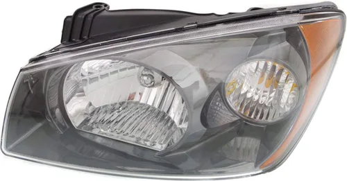 Vista 2 de Garage-Pro Faros delanteros para Kia Spectra 2004-2006, Spectra5 2005-2006, halógenos, con bombilla(s), par de conjunto de faros, comparable