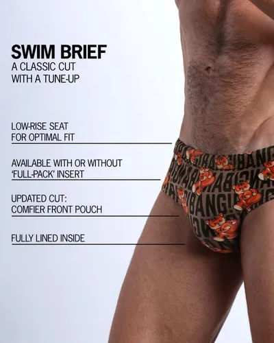 Vista 63 de Bang Men's Swimwear - Swim Brief - Premium Swimsuit w/Removable Pouch