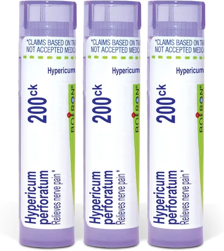 Vista 14 de Medicina Homeopática Boiron con Hypericum perforatum, glóbulos 6C, 80 por tubo, 1, 1, 1