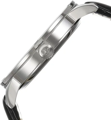 Vista 4 de Stuhrling Original Reloj Hombre Correa de Cuero - Movimiento Ronda de Cuarzo Suizo - Reloj Deportivo - Colección 881 Relojes para Hombre
