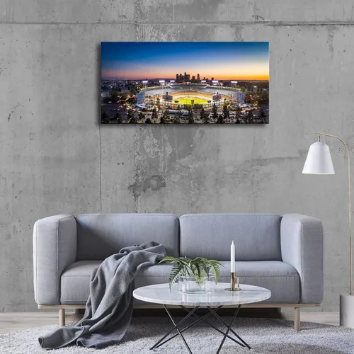 Vista 3 de Póster impreso del estadio Los Ángeles Los Ángeles Los Ángeles Los Ángeles Los Ángeles Los Ángeles Dodger para decoración del hogar, póster