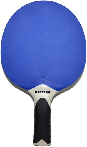 Vista 4 de Kettler HALO 5.0 - Juego de tenis de mesa para interiores y exteriores, juego de 2 jugadores (2 raquetas/paletas y 3 pelotas)