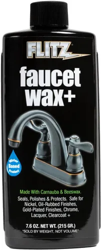 Vista 11 de Flitz Cera para llave de grifo Plus - Envase de 3.4oz de limpiador y abrillantador para grifos a base de agua fabricado en EE. UU. para manchas
