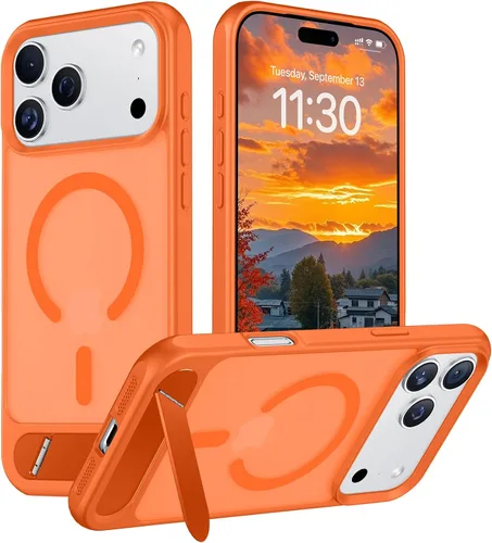 Vista 98 de Funda para iPhone 11 con compatibilidad magnética, [Soporte invisible incorporado][Compatible con MagSafe]