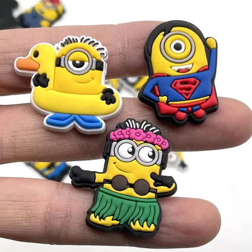 Vista 3 de 12 dijes de cocodrilo de dibujos animados para decoración de zapatos sandalias para niños niñas dijes de cocodrilo para niños y niñas Metal No es