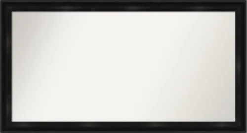 Vista 363 de Amanti Art Espejo personalizado, gran espejo de baño estrecho, espejo de pared o espejo de tocador de baño sobre el fregadero (24 x 24 pulgadas)