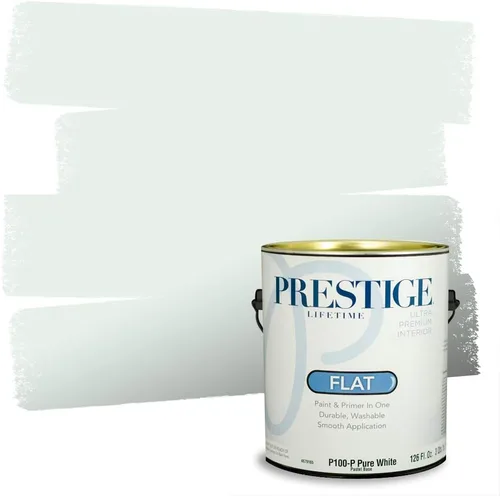 Vista 64 de PRESTIGE Pintura interior e imprimación en uno, salpicaduras acuosas, cáscara de huevo, 1 galón