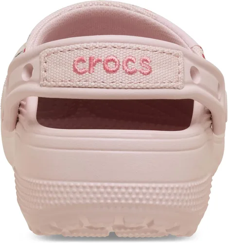 Vista 2 de Crocs Zuecos clásicos de lona elaborados unisex para hombres y mujeres