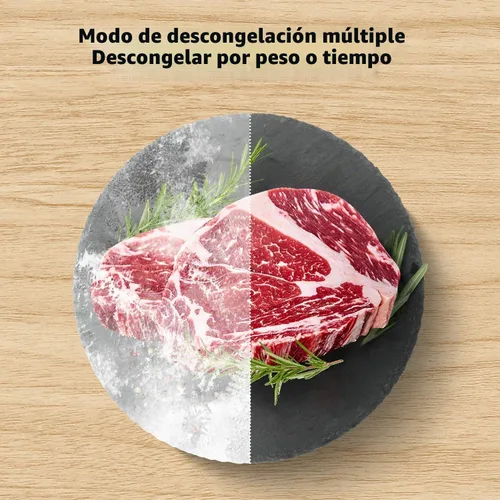 Vista 7 de SMETA Hornos microondas de encimera de 0.7 pies cúbicos, horno microondas compacto de 700 vatios, 10 niveles de potencia con botón giratorio