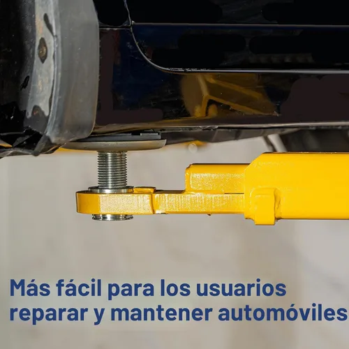 Vista 4 de BILT HARD Elevador de coche de 2 postes de 11000 libras, elevador automático de piso libre con motor de 220V 3HP y liberación de doble bloqueo