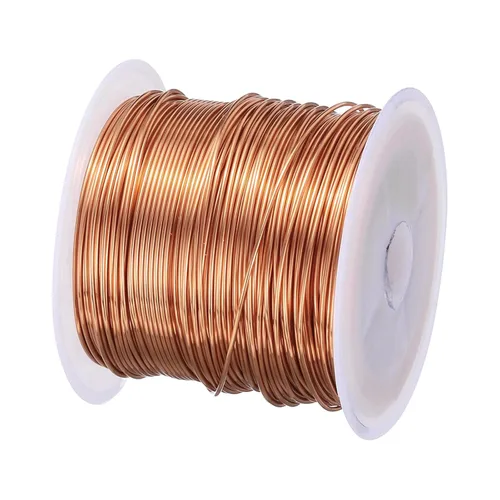 Vista 127 de MECCANIXITY - Alambre magnético de calibre 46 AWG - 0.04mm Hilo de cobre esmaltado - Bobina de alambre magnético de 14669 pies (4471m) - 50g Grado F