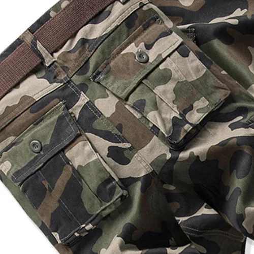 Vista 4 de Men Sweatpants Men's Cargo Pants Cargo Trousers Hiking Pants 8 Pocket Plain Comfort Breathable Pants for Men