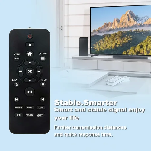Vista 6 de RC-5711 RC-5721 Reemplazo de control remoto para reproductor de DVD Philips DVP2880 DVP2881 DVP3680 DVP2899 DVP2880/F7 DVP2880/79 DVP2850 DVP2880/98
