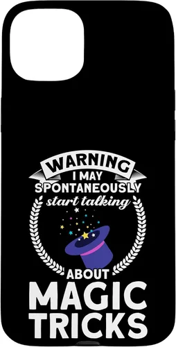 Vista 9 de iPhone 16 Funny Magician Party Quote, Magic Tricks Performer, Magician Case