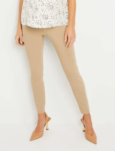 Vista 2 de Motherhood Maternity - Pantalones de maternidad para mujer angostos en el tobillo súper elásticos