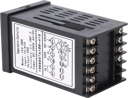 Vista 5 de Controlador de temperatura PID de automatización industrial, control de metro indicador, Jaybva de alto voltaje de 100V a 240V, termostato PID
