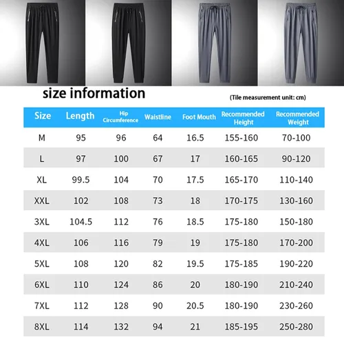 Vista 7 de Snow-Grass - Pantalones elásticos unisex de secado rápido, transpirables, de secado rápido, casuales, con bolsillo