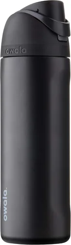 Vista 2 de Owala FreeSip - Botella de agua aislada de acero inoxidable de 24 onzas con funda de silicona