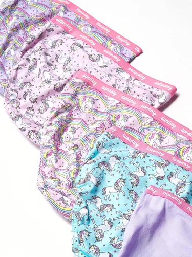 Vista 3 de The Childrens Place Bragas Unicornio Niña 7-Pack