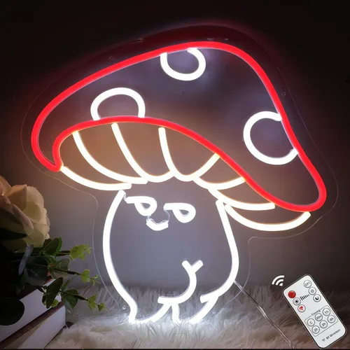 Vista 14 de Texas Bull - Letrero de neón para pared, atenuador remoto rojo del oeste de Texas Bull Skull LED de neón, lámpara de vaca toro alimentada por USB