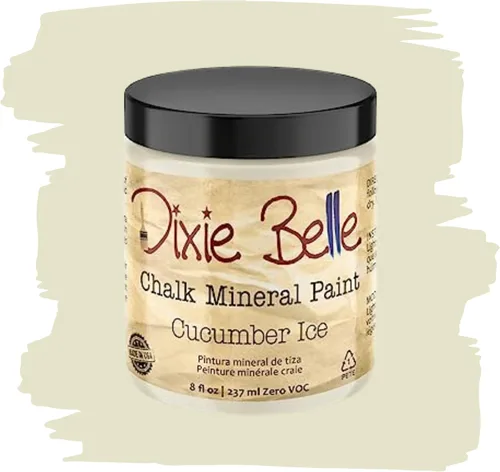 Vista 232 de Pintura para muebles con acabado de tiza Dixie Belle Paint Company - Amatista (4oz) - Pintura mineral de tiza chic púrpura profundo mate