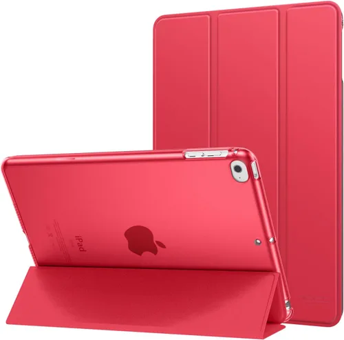 Vista 34 de MoKo Funda para iPad mini 5 2019/Mini 4 2015 (5ta/4ta Generación 7.9 pulgadas), funda delgada y ligera con soporte, con protector traslúcido