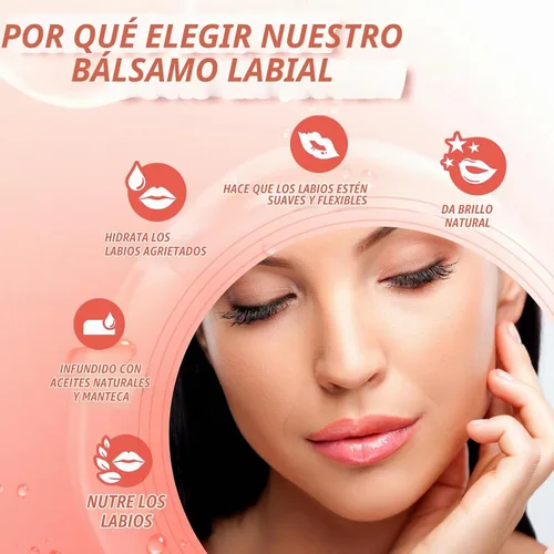 Vista 5 de BANGFENG Big Brush Head - Tinte hidratante para labios con brillo labial, brillo labial hidratante, bálsamo labial tintado, cuidado de labios 1