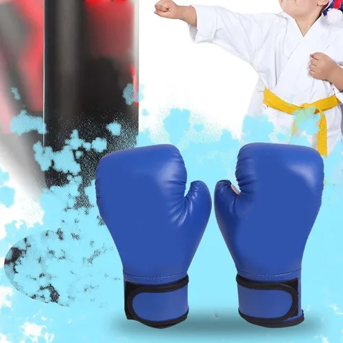 Vista 3 de kowaku Guantes de boxeo para niños, guantes de boxeo, guantes de boxeo transpirables, guantes de boxeo para entrenamiento, niños principiantes, Muay