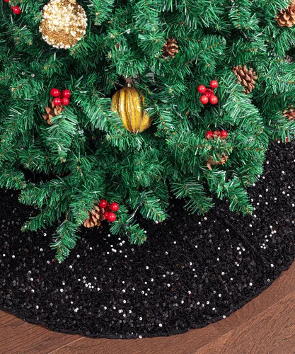 Vista 9 de Mr. Pen Falda de árbol de Navidad, 36 pulgadas, falda de árbol de Navidad