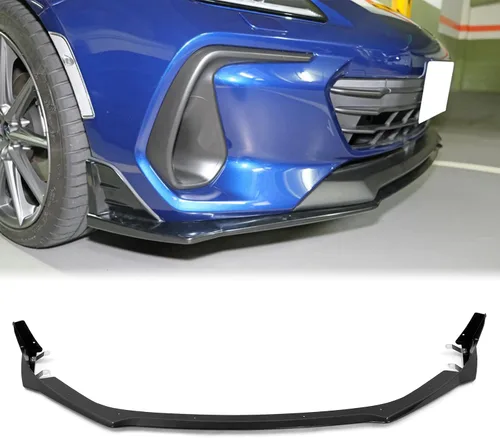 Vista 2 de FREEMOTOR802 Compatible con Subaru BRZ Coupe 2022-2025 con borde delantero de 2 puertas + protector de labios rojo EPDM + delantales traseros +