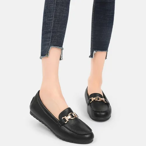 Vista 2 de Cvistpieo Mocasines casuales para mujer, cómodos y ligeros, mocasines planos sin cordones