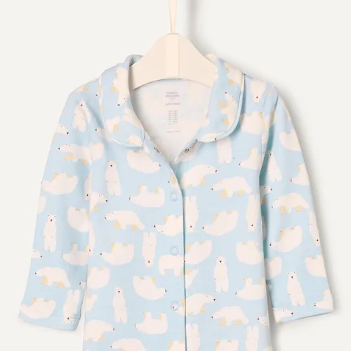 Vista 4 de Tienda Essentials x Sofia Grainge - Pijama unisex sin pies para bebé, paquete de 2