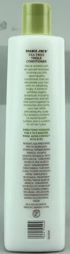 Vista 3 de Juego de champú, acondicionador y gel de baño Trader Joe's Tea Tree Tingle