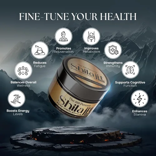 Vista 5 de Shilajit puro del Himalaya para hombres y mujeres, 600 mg, 50 porciones, grado oro, prueba de laboratorio incluida, ácido fúlvico de máxima potencia